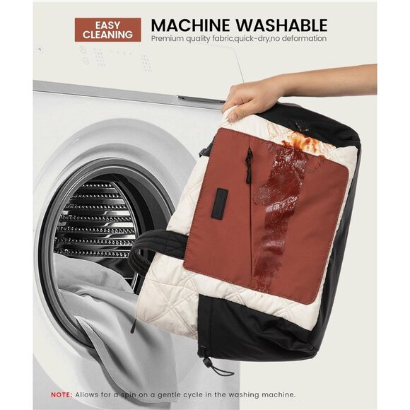 Puffer Tote Bag for Women - Spacious, Stylish & Perfect for Daily Travel - Picture 9 of 9